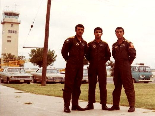 Behroozfard & 2 other Cadets in Training base